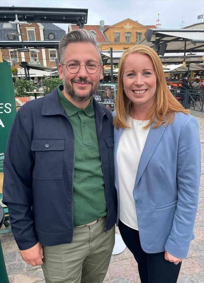 Konyalı siyasetçi, İsveç'te 1. sıradan milletvekili adayı gösterildi