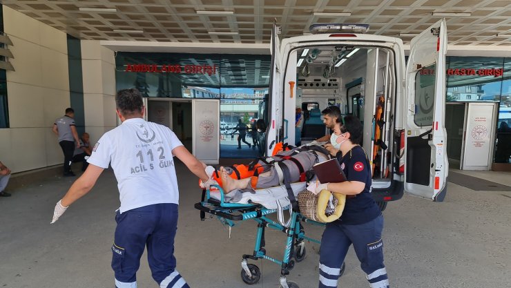 İnşaatta asansörden düşen işçi ağır yaralandı