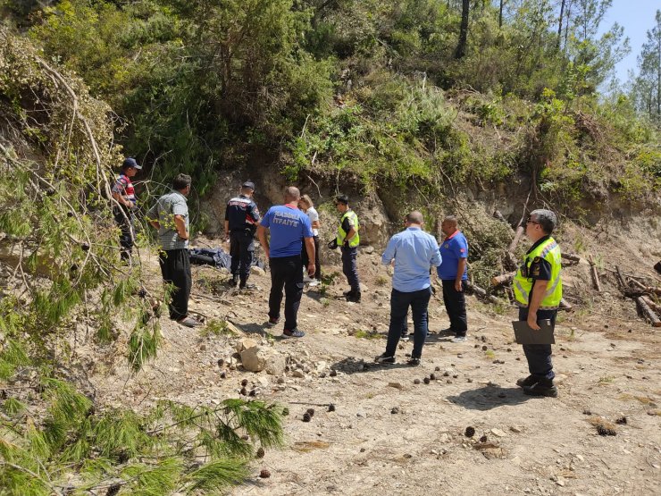 Ormanda çalışan işçi, uçurumdan düşerek öldü