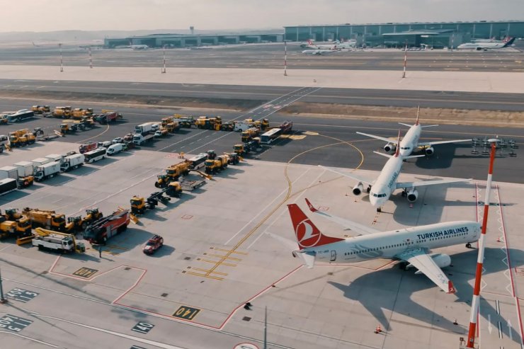 THY’den İstanbul Havalimanı’nda özel kutlama