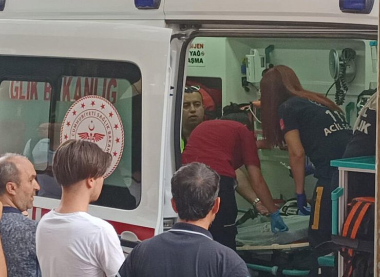 Alkollü sürücü ehliyetini isteyen polise yasaklı köpeğini saldırttı