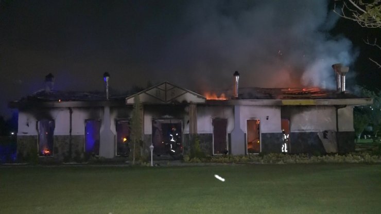 Bursa'da çiftlikte çıkan yangında kundaklama iddiası