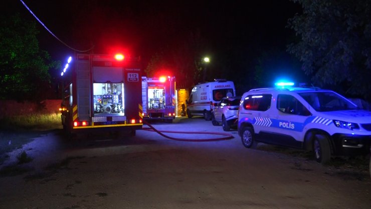 Bursa'da çiftlikte çıkan yangında kundaklama iddiası