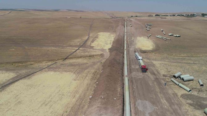 Çürüksu sulaması ile 35 bin 700 dekar arazı suyla buluşacak