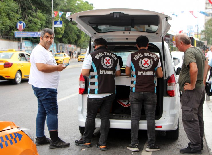 Emniyet kemeri takmayan taksicilere ceza