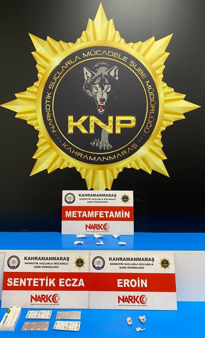 Kahramanmaraş’ta uuyuşturucu operasyonları: 4 tutuklama
