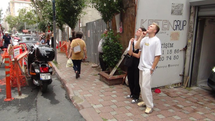 İstanbul'da yangın paniği