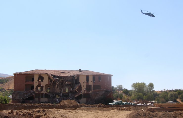 Elazığ’da 6 ilden personelin katılımıyla deprem tatbikatı yapıldı