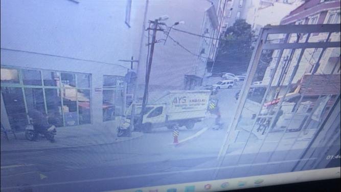 Kamyonetin çarptığı kadının ayak parmakları koptu