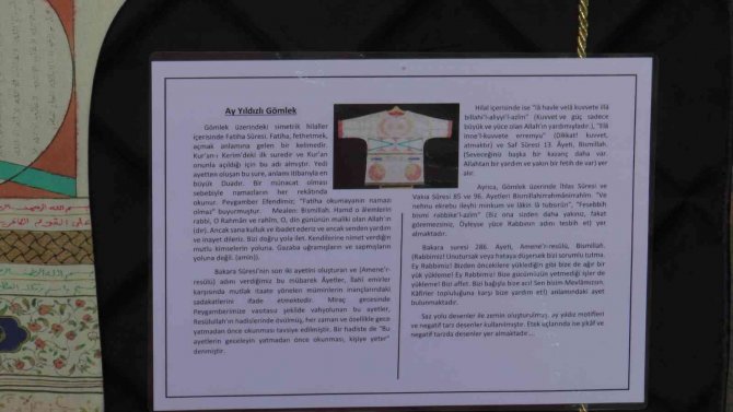 Sırrı çözülemeyen ‘tılsımlı gömlekler’ Kayseri’de sergilendi