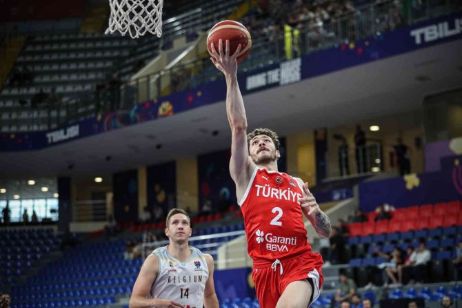 A Milli Erkek Basketbol Takımı, Belçika’yı devirdi