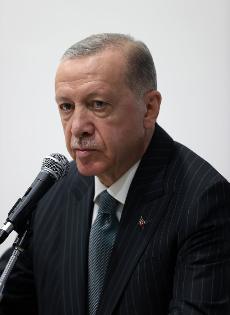 Erdoğan, İslam Birliği yeni hizmet binasını ziyaret etti