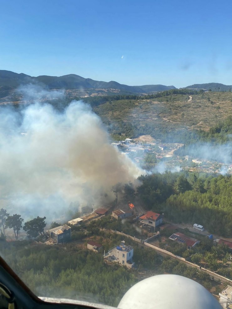 İzmir’de orman yangını