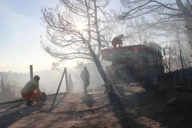 İzmir’deki orman yangını kontrol altında