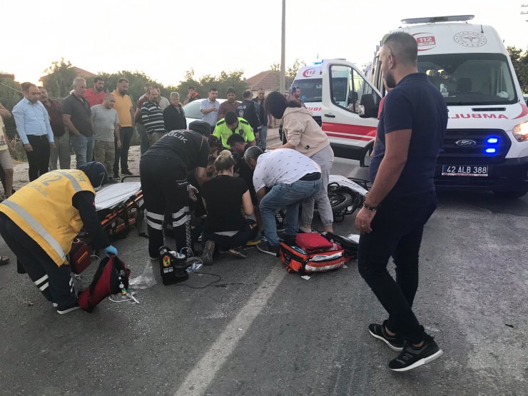 Konya'da traktör ile elektrikli bisiklet çarpıştı: 1 ölü, 1 yaralı