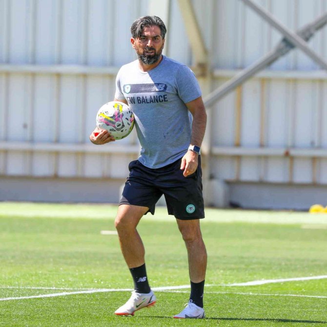 Konyaspor, Hatayspor maçı hazırlıklarını sürdürdü