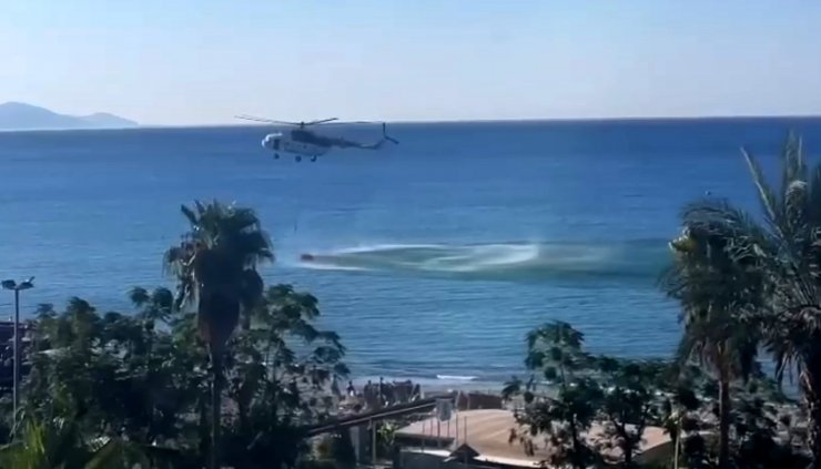 Alanya'da orman yangını çıktı! Havadan ve karadan müdahale ediliyor