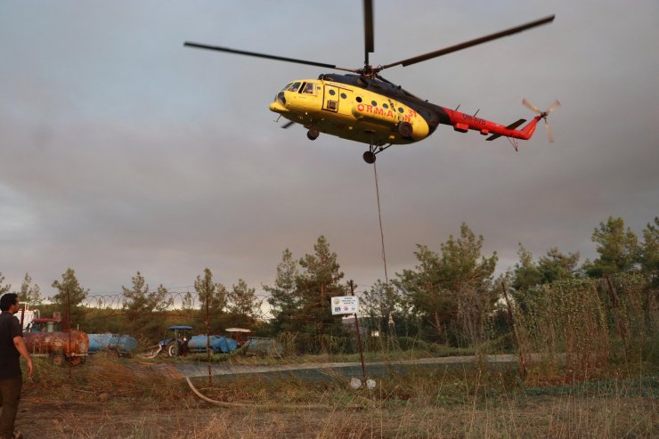 Denizli-Muğla sınırında çıkan orman yangını söndürüldü