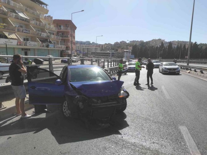 Ölüm virajında facia ucuz atlatıldı