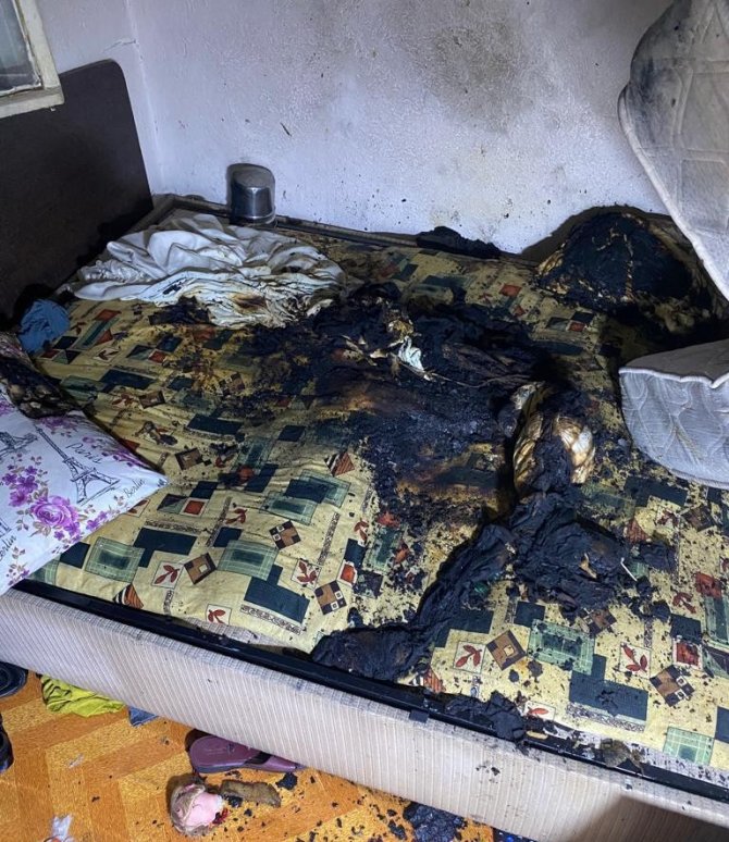 Yangında 1 kişi dumandan etkilendi