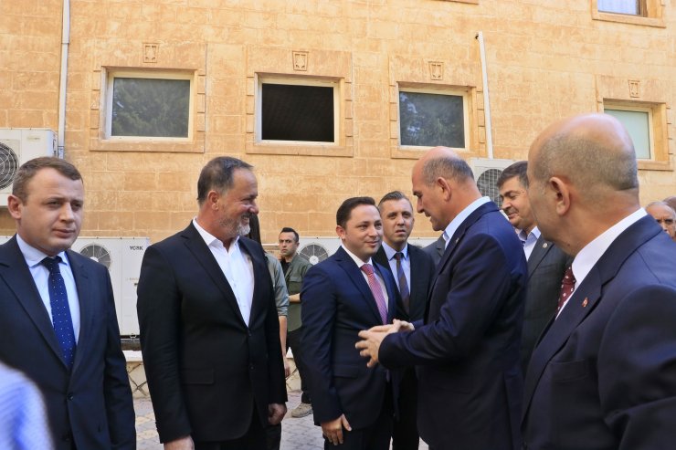 Bakan Soylu Mardin'de  'İl Güvenlik Toplantısı'na katıldı