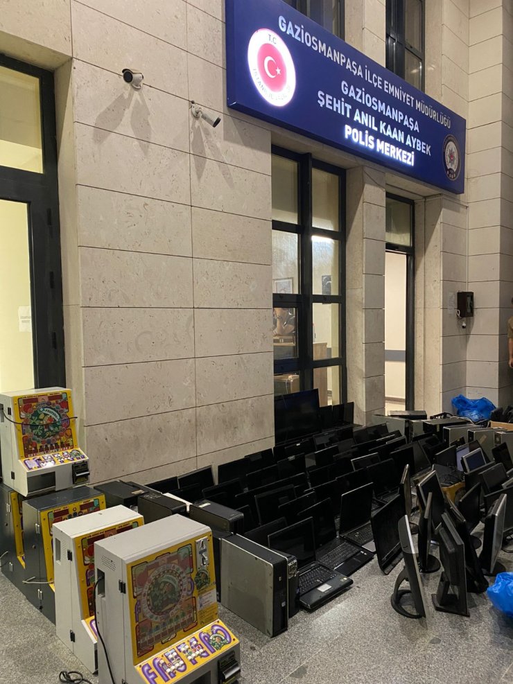 İş hanına sanal kumar baskını