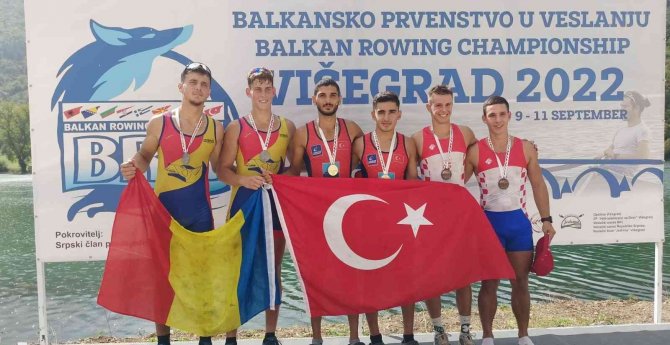 Kürek milli takımı Balkan şampiyonu oldu