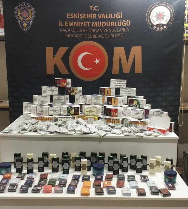 7 milyon 15 bin kaçak makaron ele geçirildi