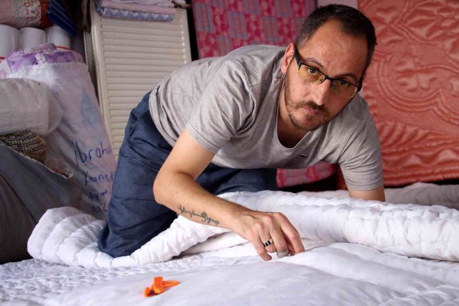 Yün yorgan mesaisi başladı