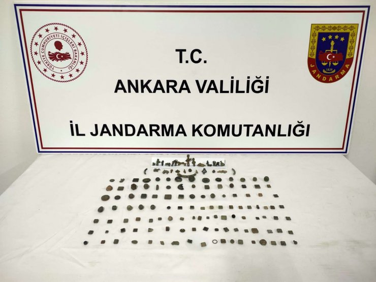 Ankara'da 3 milyon lira değerinde tarihi eser ele geçirildi