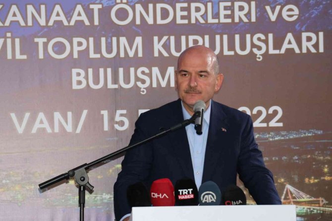 Bakan Soylu: “Bunun adı devrimdir, sahibi Cumhurbaşkanı Recep Tayyip Erdoğan’dır”