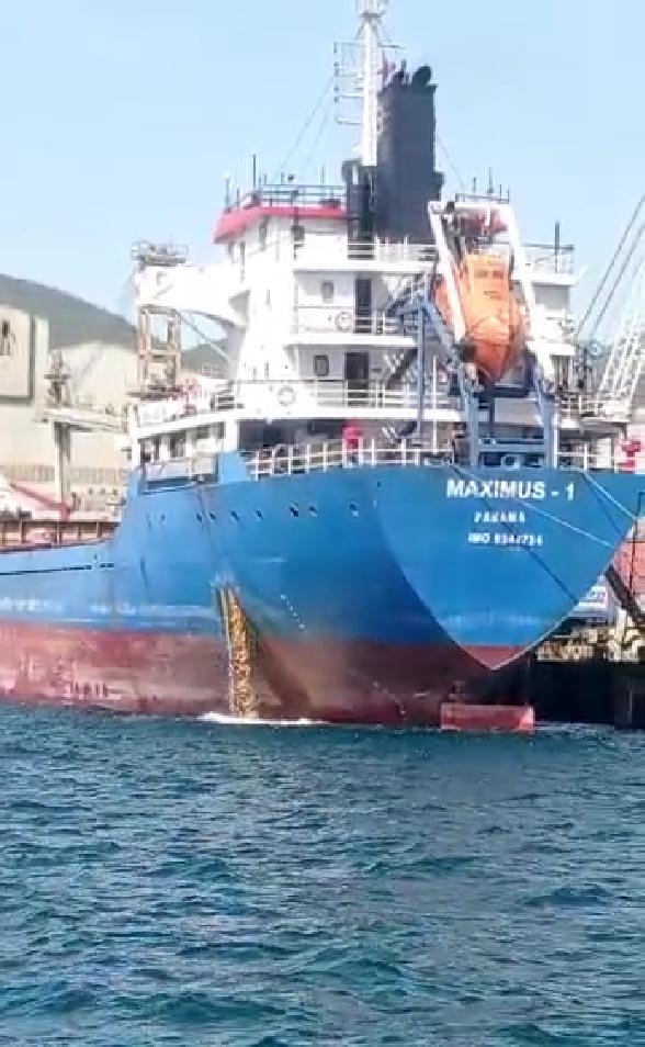 Denizi kirleten gemiye 5 milyon TL ceza