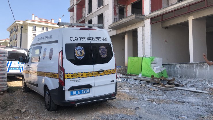 İnşaatın 5'inci katından düşen Suriyeli işçi öldü