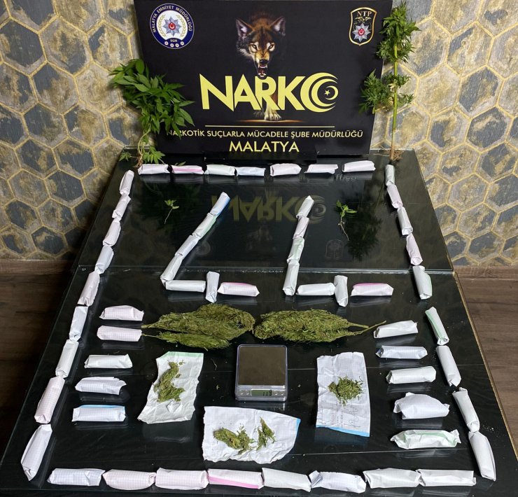 Malatya'daki uyuşturucu operasyonunda 7 tutuklama