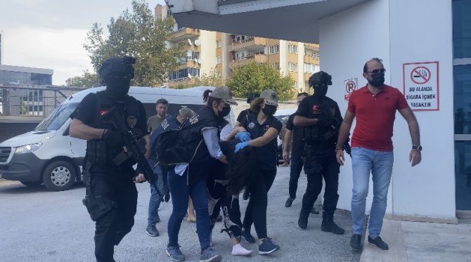 Cezaevi aracına bombalı saldırı yapan 3 terörist Bursa’ya getirildi