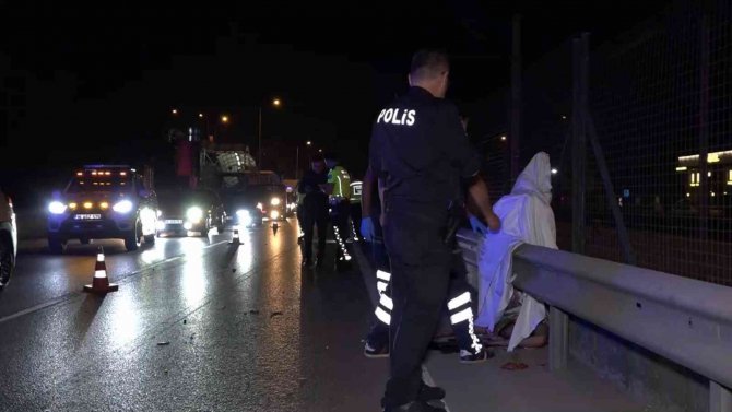 Feci kaza! Motoruyla ölüme böyle gitti