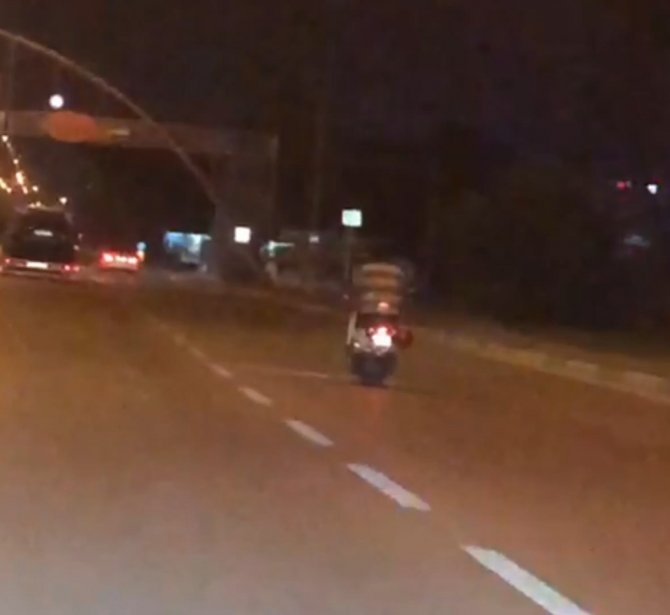 Feci kaza! Motoruyla ölüme böyle gitti