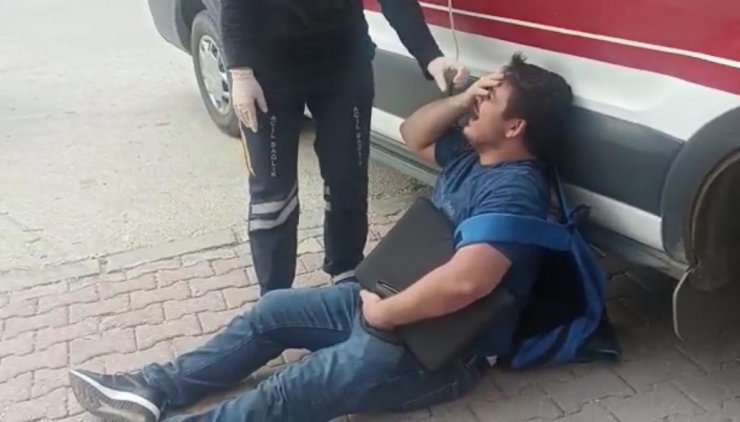 Erkek hemşire, boşanma aşamasındaki eşi ve annesi tarafından dövüldü