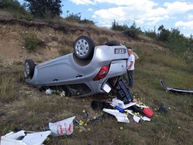 Tarlaya uçtular burunları bile kanamadan çıktılar