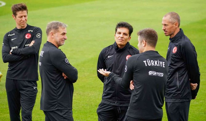 A Milli Takım, Lüksemburg maçı hazırlıklarını sürdürdü