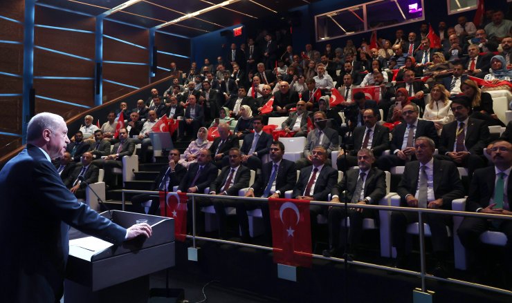 Erdoğan, ABD’de yaşayan vatandaşlarla buluştu