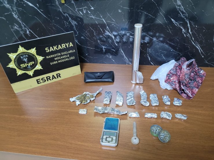 Sakarya’da uyuşturucu operasyonlarına 6 tutuklama