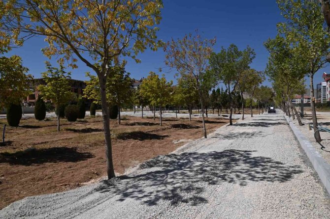 Selçuklu Belediyesinden 200 bin metrekare alanda yeni park çalışması