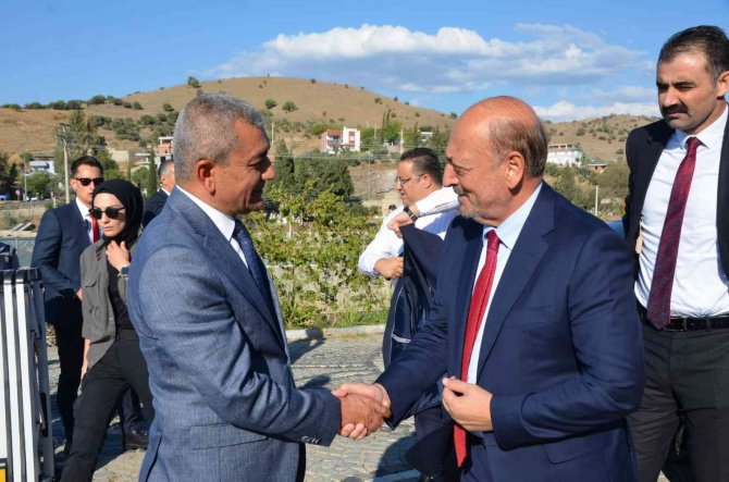 Bakan Bilgin ve Genel Başkan Yardımcısı Dağ’a Koçarlı dopingi