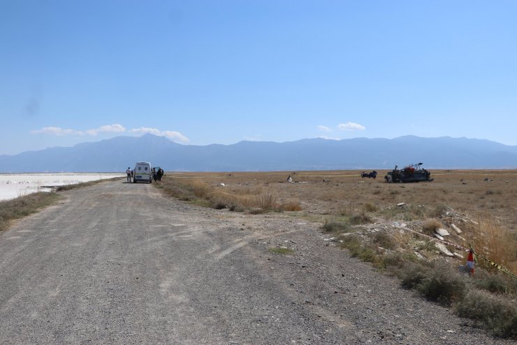 Denizli'de düşen helikopterde kaza kırım incelemesi sürdürülüyor