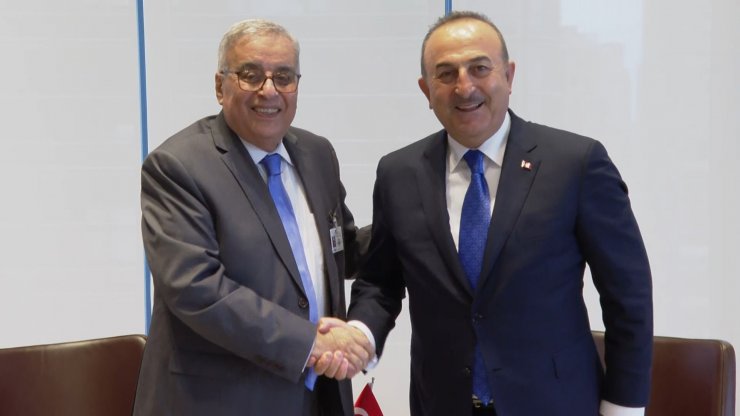 Bakan Çavuşoğlu, Lübnan Dışişleri Bakanı Habib ile görüştü