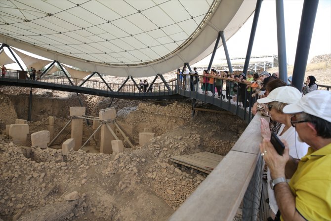 "Tarihin sıfır noktası" Göbeklitepe'ye ziyaretçi akını