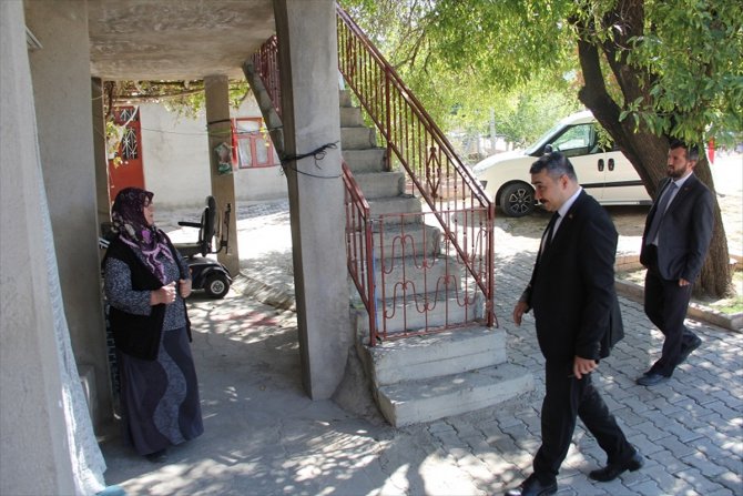 Yalıhüyük'te "Ulusal Hane Ziyaretleri" başladı