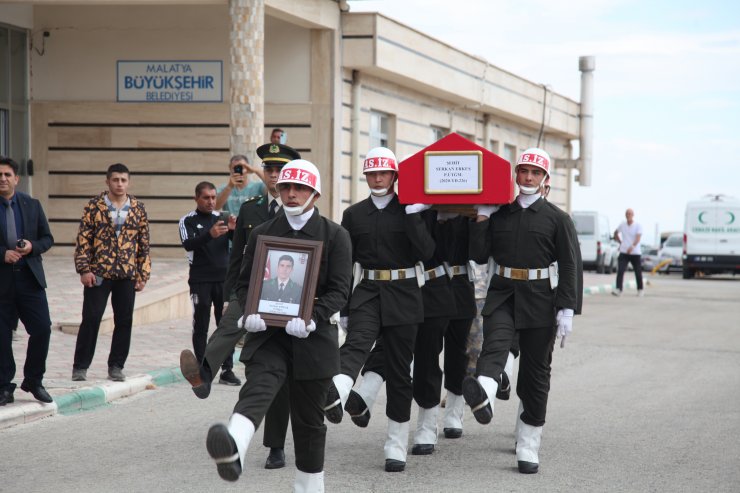 Şehit Piyade Üsteğmen Serkan Erkuş, Malatya'da toprağa verildi