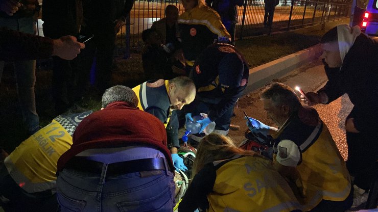 Yakınındaki alt geçidi kullanmadı, canından oldu